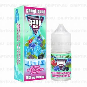 Gang Ice Salt - Мятные Лесные Ягоды С Хвоей Gang Ice Salt - Мятные Лесные Ягоды С Хвоей