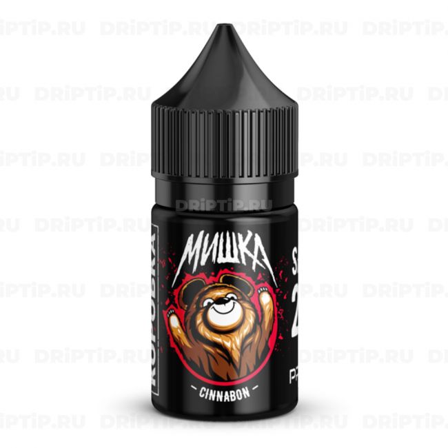 Жидкость Мишка Salt - Булочка с корицей 