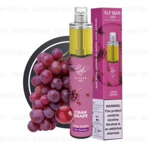 Elf Bar 2200 - Cran Grape Elf Bar 2200 - Cran Grape