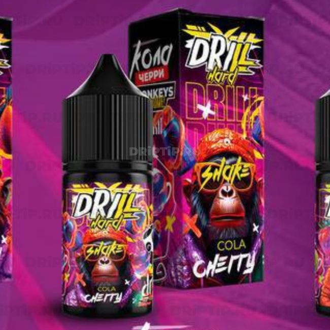Жидкость Drill Salt - Кола Вишня Жидкость Drill Salt - Кола Вишня