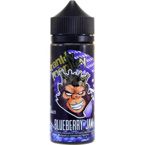 Frankly Monkey Black Edition - Blueberry Jam 3mg 120ml Frankly Monkey Black Edition - Blueberry Jam 3mg 120ml