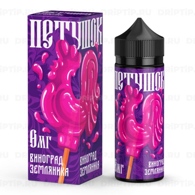 Жидкость Виноград Земляника - Петушок 