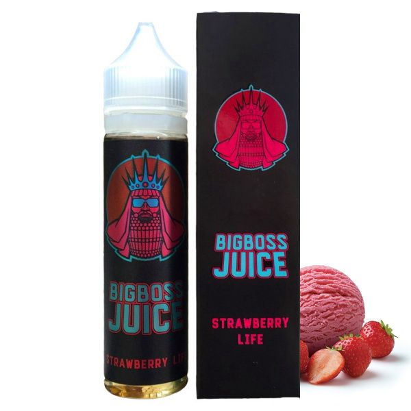 BIGBOSS Strawberry Life 3mg, 60ml