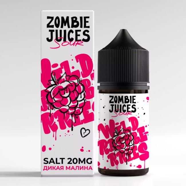 Жидкость Zombie Juices Sour - Дикая Малина 