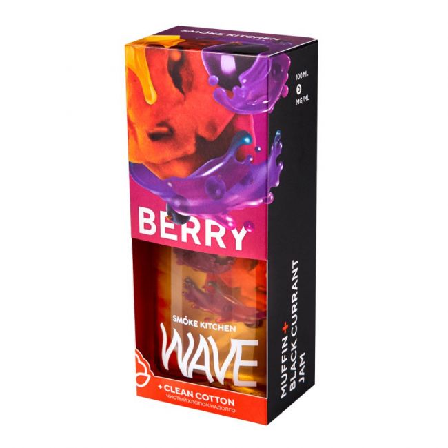 Жидкость Smoke Kitchen - Berry Wave Жидкость Smoke Kitchen - Berry Wave