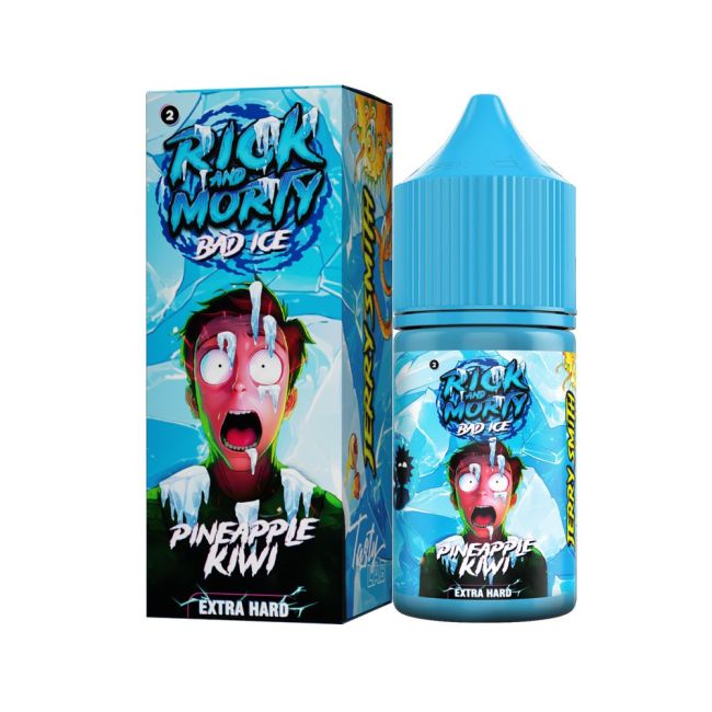 Жидкость Rick and Morty Salt Bad Ice - Ананас Киви Жидкость Rick and Morty Salt Bad Ice - Ананас Киви