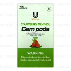 Gem Pods for Juul - Клубника и мята Gem Pods for Juul - Клубника и мята