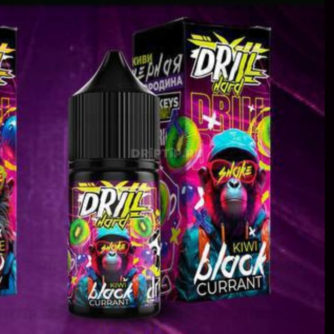 Жидкость Drill Salt - Киви Черная Смородина Жидкость Drill Salt - Киви Черная Смородина