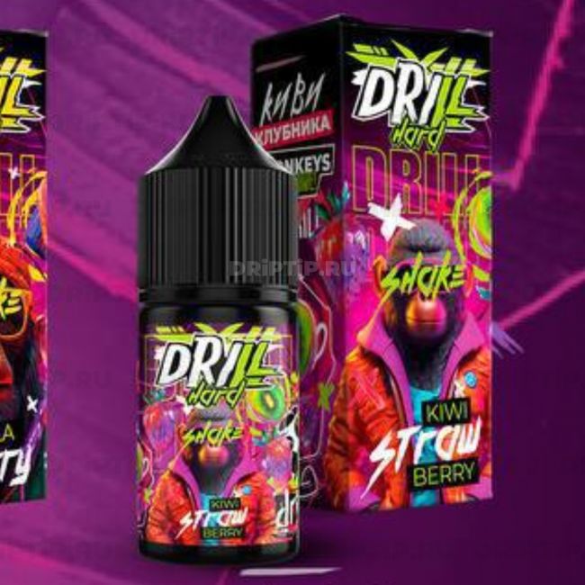 Жидкость Drill Salt - Киви Клубника Жидкость Drill Salt - Киви Клубника