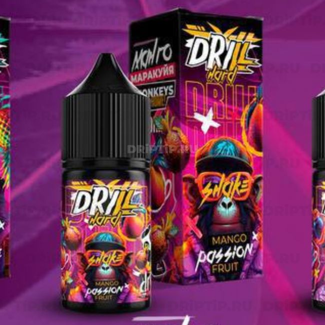 Жидкость Drill Salt - Манго Маракуйя Жидкость Drill Salt - Манго Маракуйя