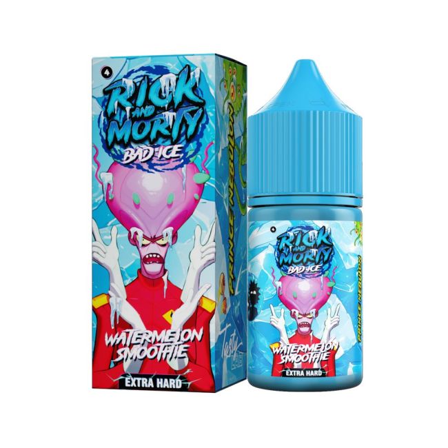 Жидкость Rick and Morty Salt Bad Ice - Арбузный Смузи Жидкость Rick and Morty Salt Bad Ice - Арбузный Смузи
