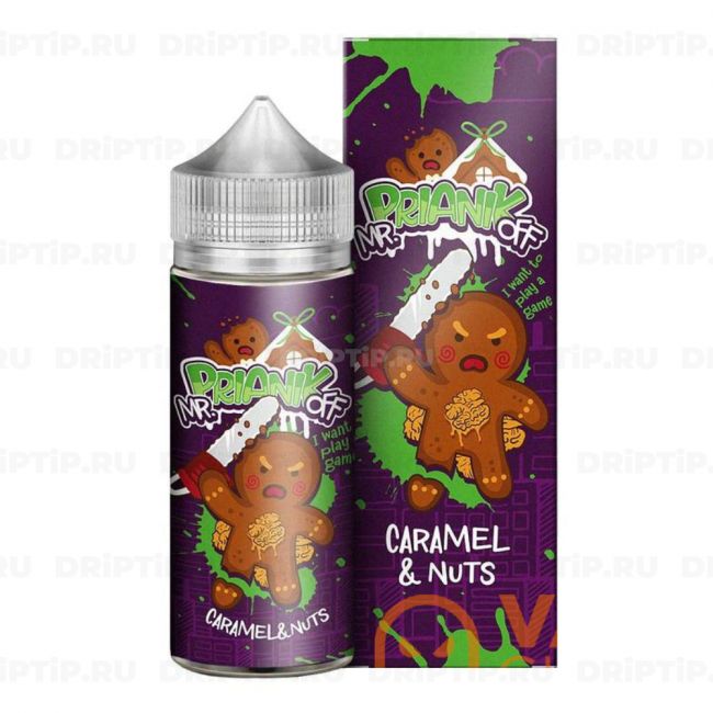 Жидкость Caramel Nuts - Mr. Prianakoff Жидкость Caramel Nuts - Mr. Prianakoff