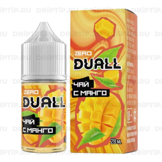 Жидкость Duall Zero - Чай с манго Жидкость Duall Zero - Чай с манго