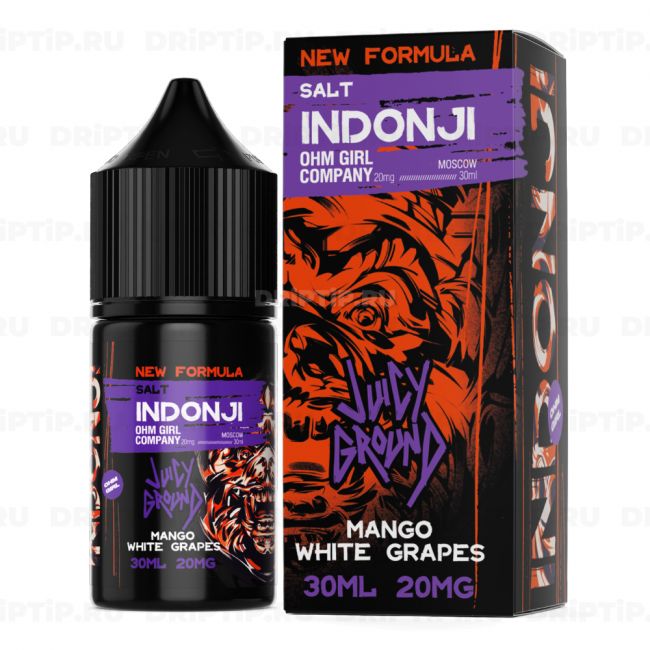 Жидкость Indonji Salt - Juicy Ground Жидкость Indonji Salt - Juicy Ground