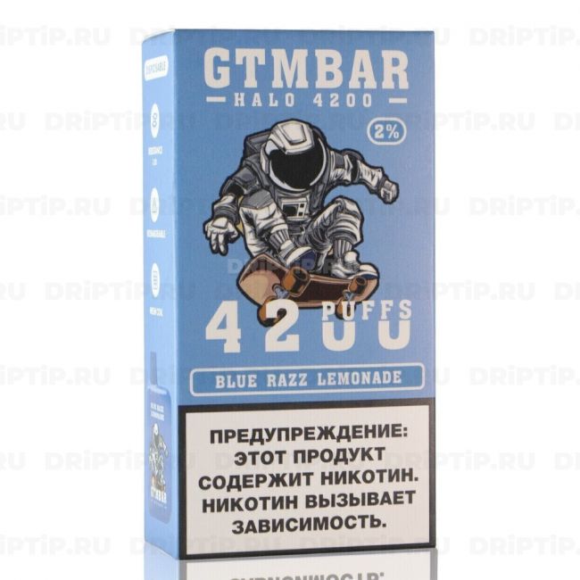 Gtm Bar Halo 4200 - Blue Razz Lemonade Gtm Bar Halo 4200 - Blue Razz Lemonade
