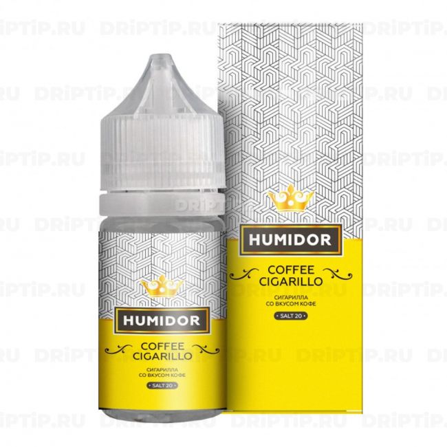 Жидкость Humidor Salt - Coffee Cigarillo Жидкость Humidor Salt - Coffee Cigarillo