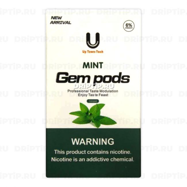 Gem Pods for Juul - Мята (Mint) Gem Pods for Juul - Мята (Mint)