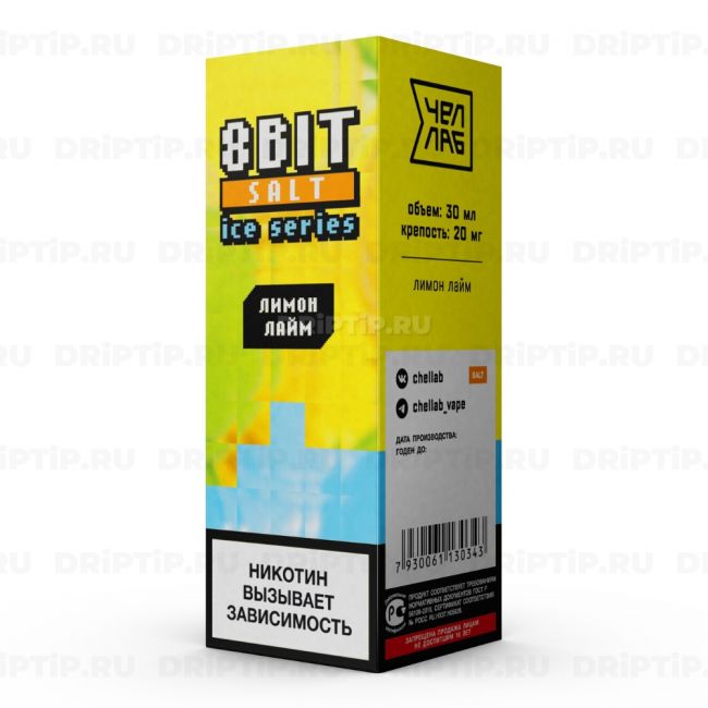 8 Bit On Ice Salt - Лимон Лайм 8 Bit On Ice Salt - Лимон Лайм