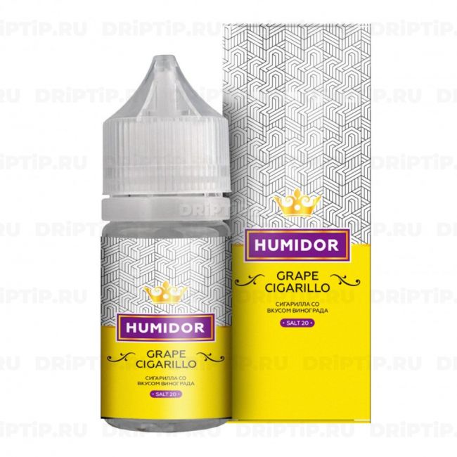 Жидкость Humidor Salt - Grape Cigarillo Жидкость Humidor Salt - Grape Cigarillo