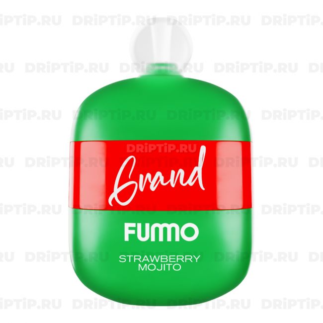 Fummo Grand 6000 - Клубничный Мохито Fummo Grand 6000 - Клубничный Мохито