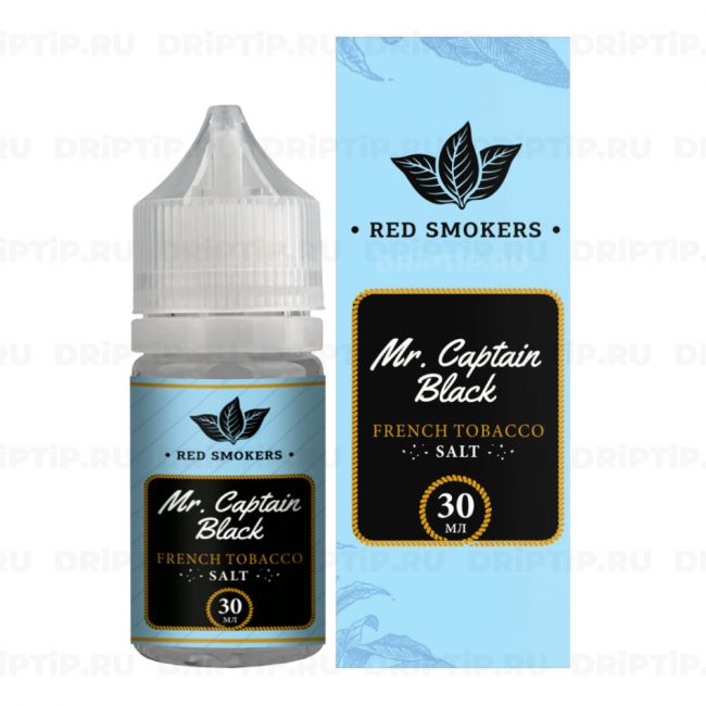 Жидкость Mr. Captain Black Salt - French Tobacco 