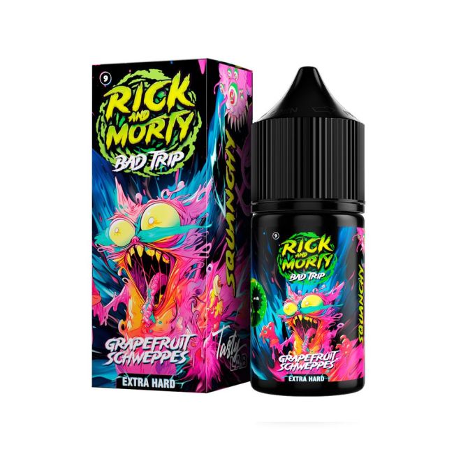 Жидкость Rick And Morty Bad Trip - Грейпфрутовый Швепс Жидкость Rick And Morty Bad Trip - Грейпфрутовый Швепс