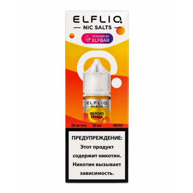 Жидкость ElfLiq Salt - Яблоко груша Жидкость ElfLiq Salt - Яблоко груша