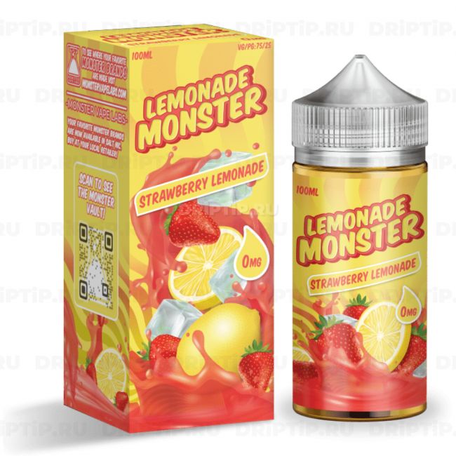 Жидкость Lemonade Monster - Strawberry Lemonade Жидкость Lemonade Monster - Strawberry Lemonade