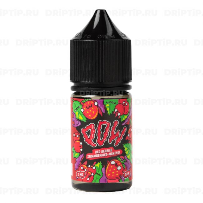 Pow Salt - Red Berries Strawberries Menthol 30ml Pow Salt - Red Berries Strawberries Menthol 30ml
