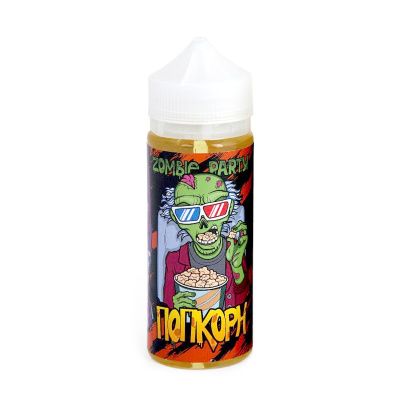 Жидкость Zombie Party Попкорн 0mg, 120ml Жидкость Zombie Party Попкорн 0mg, 120ml