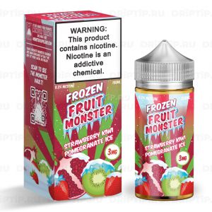 Frozen Fruit Monster - Strawberry Kiwi Pomegranate Ice Frozen Fruit Monster - Strawberry Kiwi Pomegranate Ice