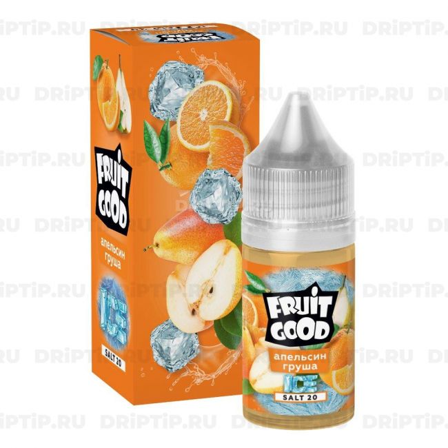 Жидкость Fruit Good Ice Salt - Апельсин-Груша Жидкость Fruit Good Ice Salt - Апельсин-Груша