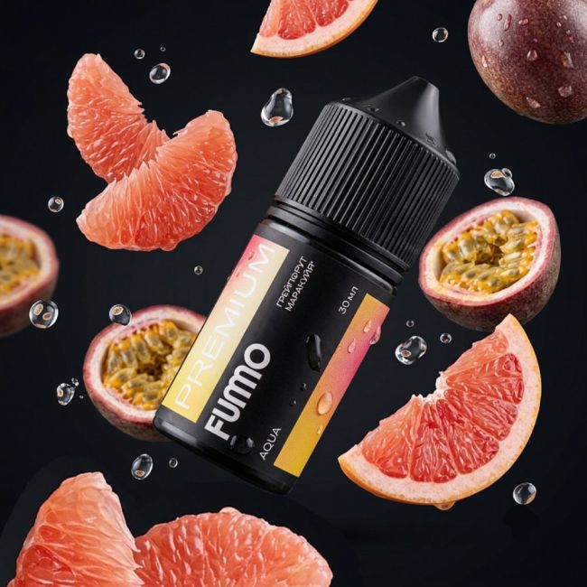 Жидкость Fummo Aqua Salt - Грейпфрут Маракуйя Жидкость Fummo Aqua Salt - Грейпфрут Маракуйя