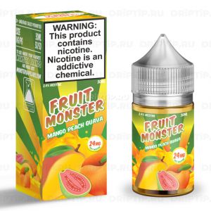 Fruit Monster Salt - Mango Peach Guava Fruit Monster Salt - Mango Peach Guava