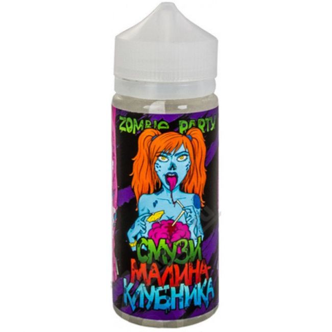 Жидкость Zombie Party Смузи "Клубника+Малина" 0mg, 120ml 