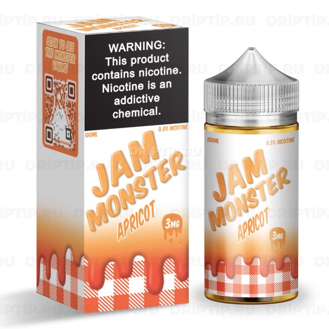 Жидкость Jam Monster - Apricot Жидкость Jam Monster - Apricot