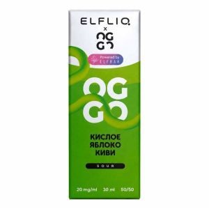 ElfLiq X Oggo Sour Salt - Кислое Яблоко Киви ElfLiq X Oggo Sour Salt - Кислое Яблоко Киви