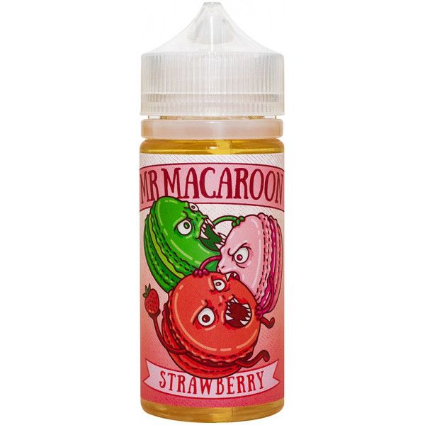 Жидкость Mr. macaroon - Strawberry Жидкость Mr. macaroon - Strawberry