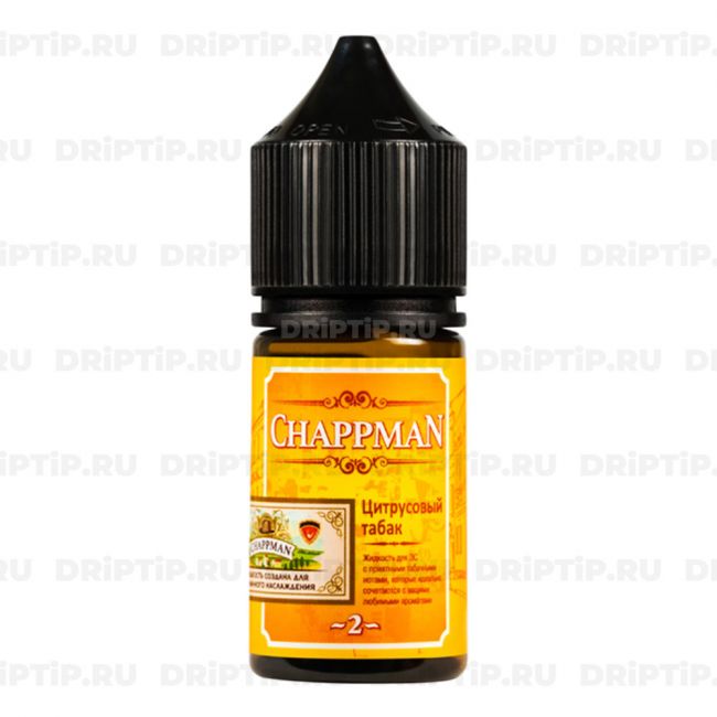 Жидкость Chappman Salt - Цитрусовый табак Жидкость Chappman Salt - Цитрусовый табак