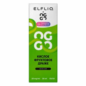 ElfLiq X Oggo Sour Salt - Кислое Фруктовое Драже ElfLiq X Oggo Sour Salt - Кислое Фруктовое Драже