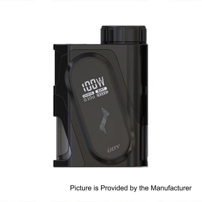 Мод IJOY CAPO Squonker 3000mAh (Black) + АКБ 21700