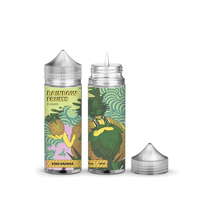 Жидкость Rainbow Fruits - King Ananas 