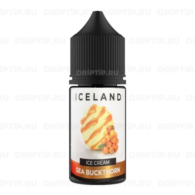 Жидкость Sea buckthorn - Iceland Ice Cream Salt Жидкость Sea buckthorn - Iceland Ice Cream Salt