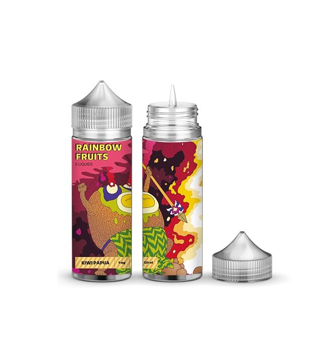 Жидкость Rainbow Fruits - Kiwi Papua Жидкость Rainbow Fruits - Kiwi Papua