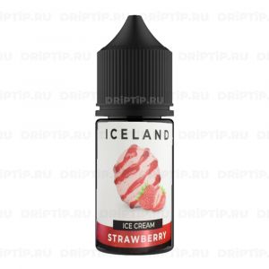 Strawberry - Iceland Ice Cream Salt Strawberry - Iceland Ice Cream Salt