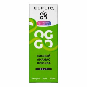 ElfLiq X Oggo Sour Salt - Кислый Ананас Клюква ElfLiq X Oggo Sour Salt - Кислый Ананас Клюква
