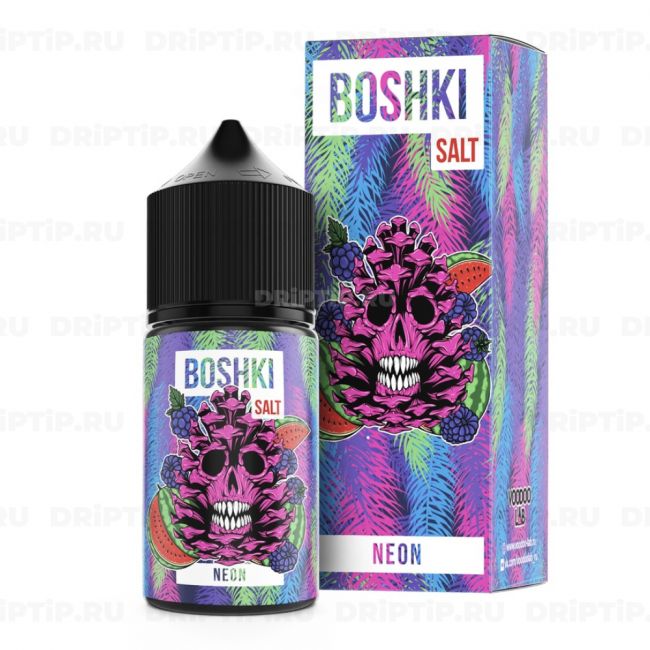 Жидкость Boshki Salt - Neon Жидкость Boshki Salt - Neon