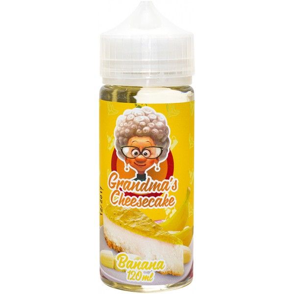 Grandma's Cheesecake Banana 3mg 120ml Grandma's Cheesecake Banana 3mg 120ml