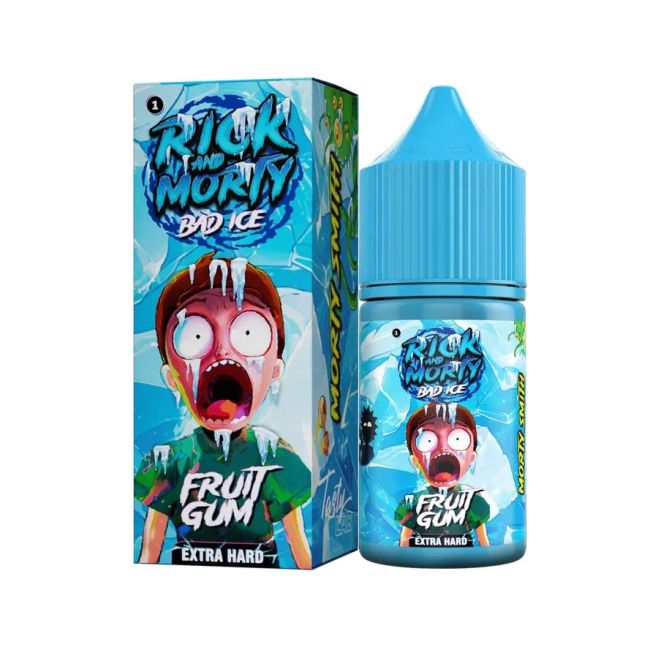 Жидкость Rick and Morty Salt Bad Ice - Фруктовая Жвачка 