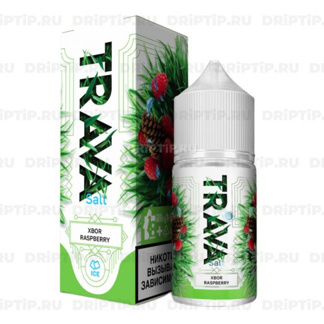 Жидкость Trava Salt - Хвоя Малина Жидкость Trava Salt - Хвоя Малина